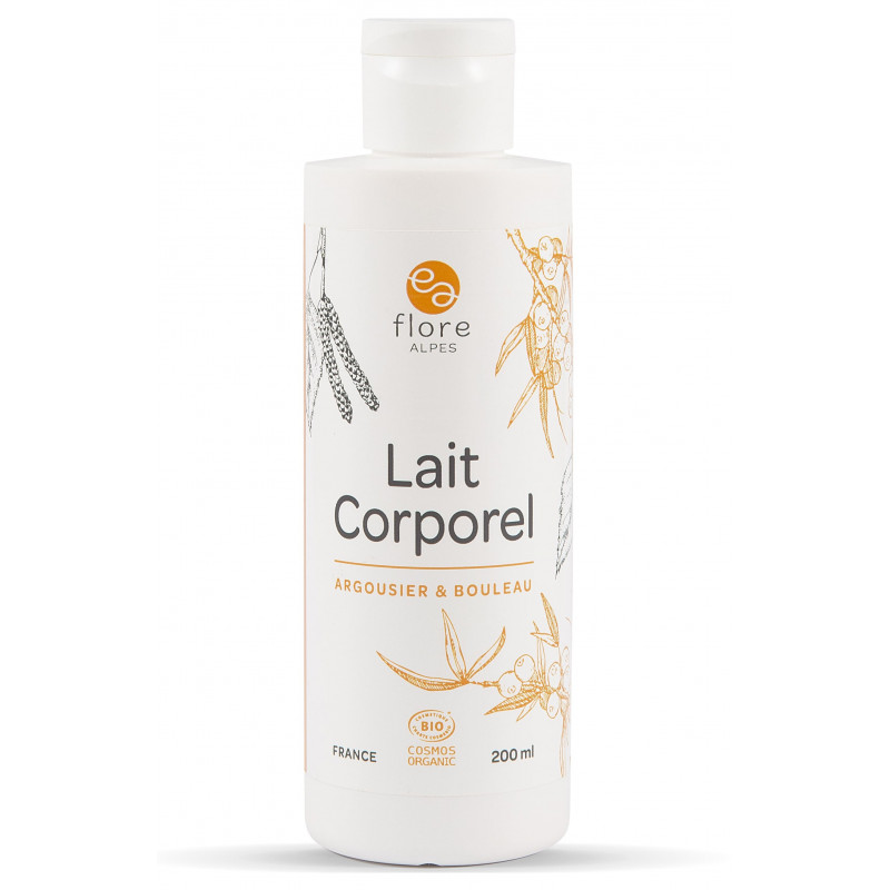 Lait corporel Argousier et Sève de bouleau BIO - Cosmos Organic