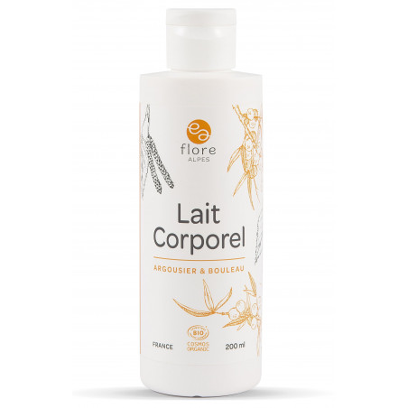 Lait corporel Argousier et Sève de bouleau BIO - Cosmos Organic