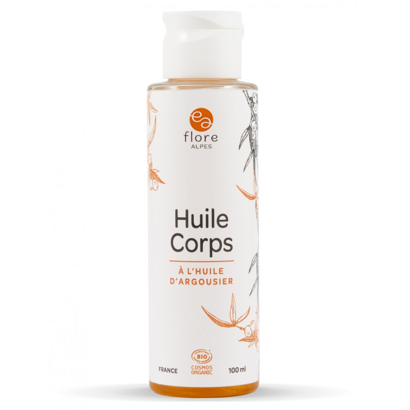 Huile Corps à l'huile d'argousier Bio - Cosmos Organic