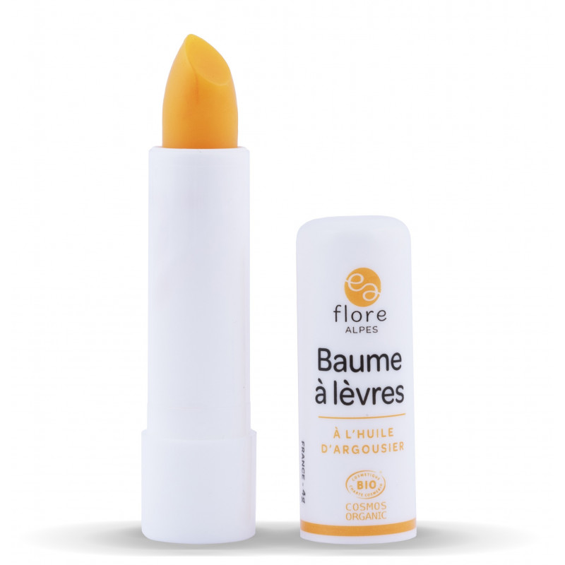 Baume à lèvres à l'argousier et cire d'abeille BIO Cosmos Organic