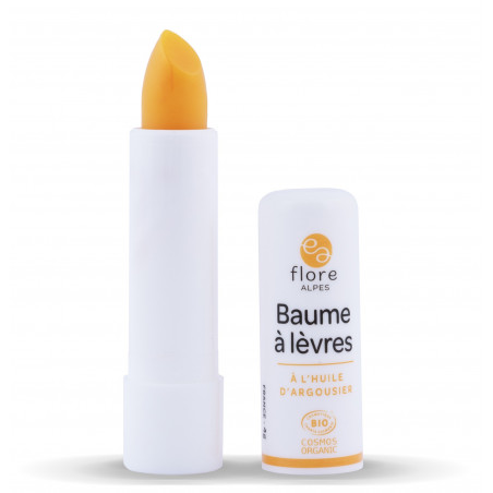 Baume à lèvres à l'argousier et cire d'abeille BIO Cosmos Organic